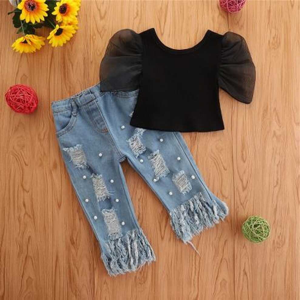 Buy Kids Girls Jeans &amp; Shorts Online in India at Best Price ...