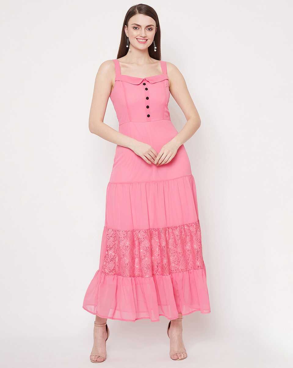 Buy Pink Dresses for Women by HELLO DESIGN Online | Ajio.com