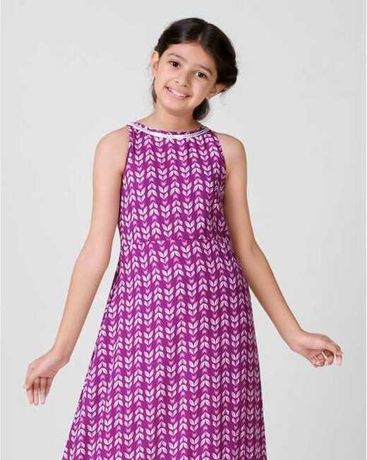 Buy Purple Dresses &amp; Frocks for Girls by FASHION DREAM Online ...