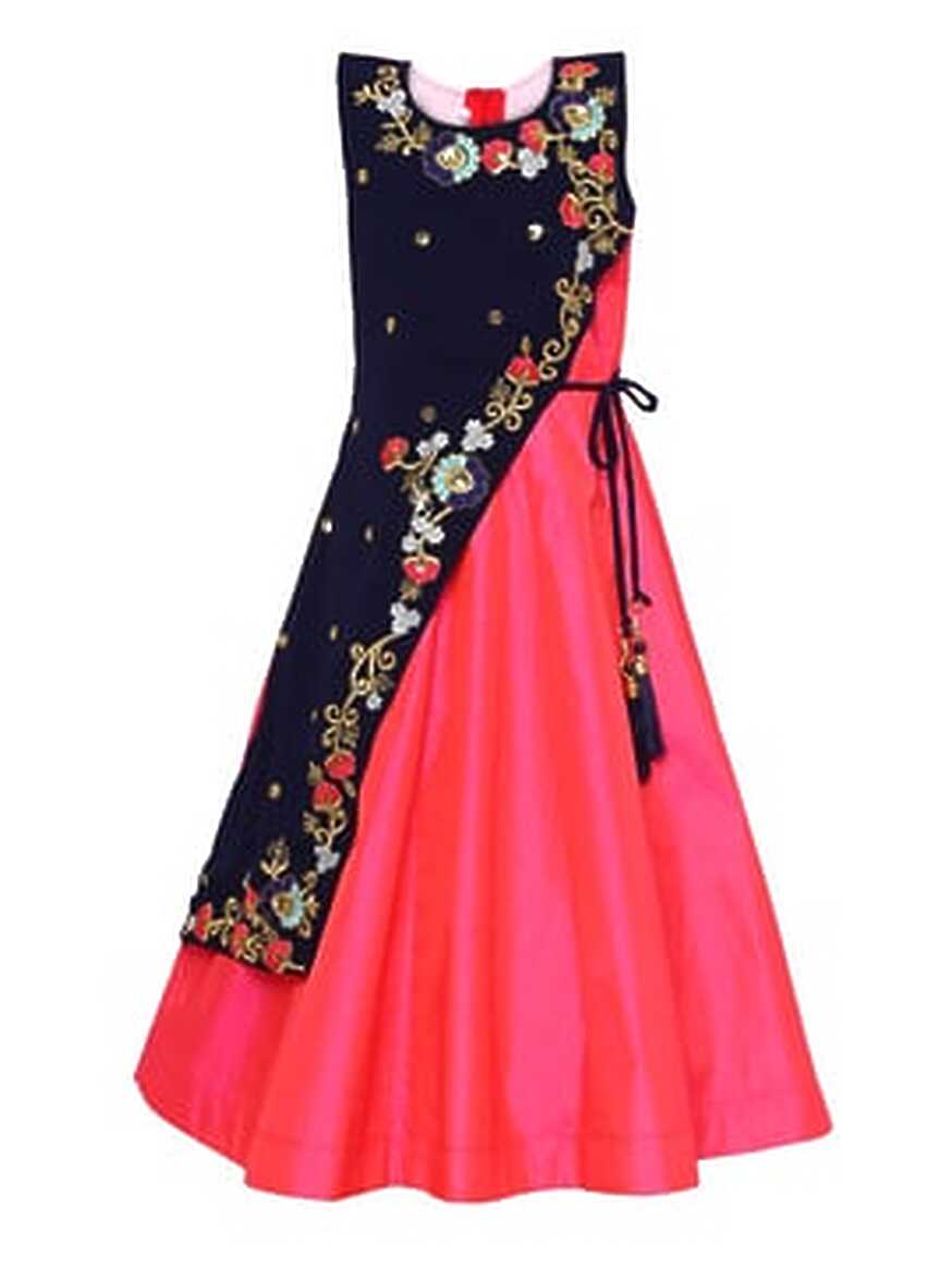 Buy Red Dresses &amp; Frocks for Girls by AARIKA GIRLS ETHNIC Online ...