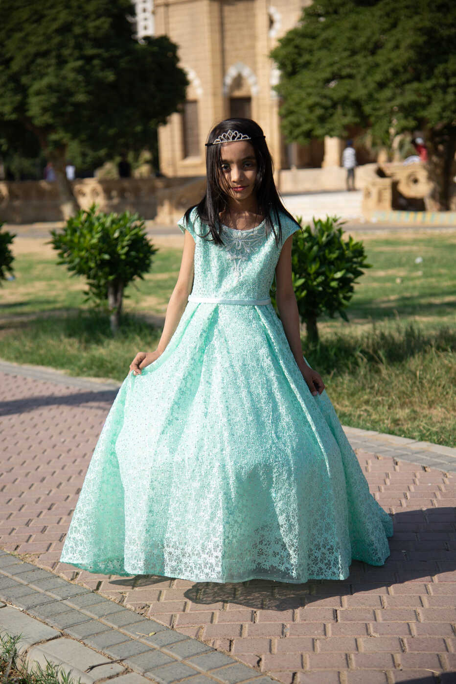 Buy Sparkling Sky girls Fancy Gown Dress in Pakistan |Daffodils