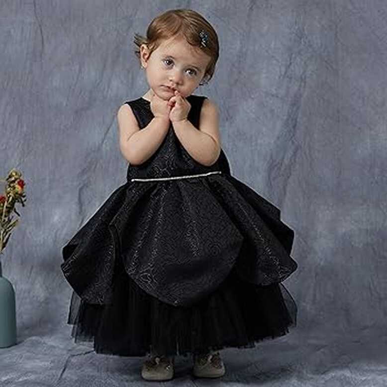 Buy TENTIDE Baby Girls Tulle Wedding Dress Princess Pageant ...