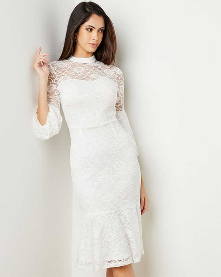 Buy White Dresses for Women by Styli Online | Ajio.com