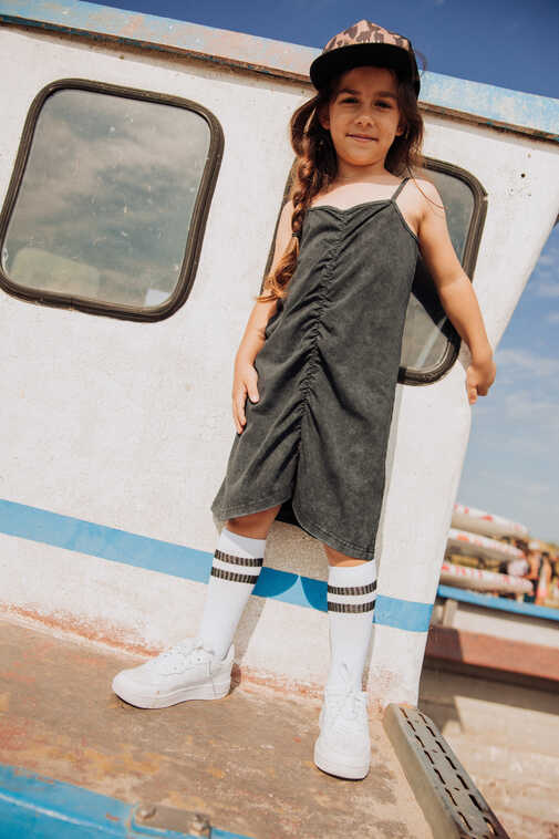 COOL DRESS | ACID BLACK DRESS FOR GIRLS | GIRLS CLOTHES | MINIKID ...