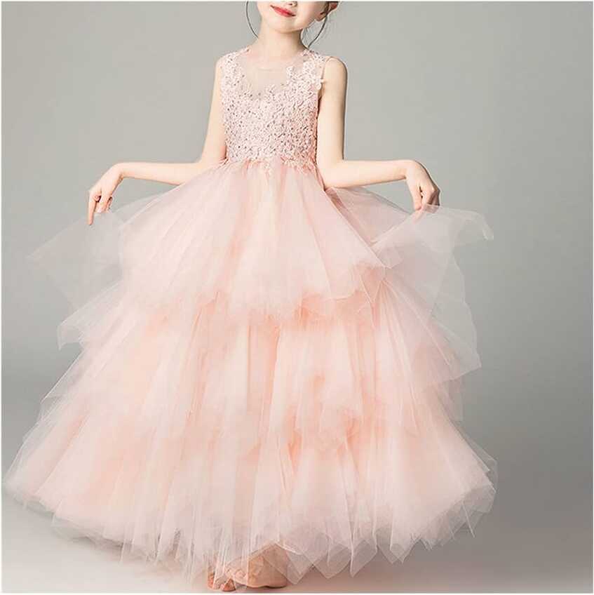 CUJUX Girls Eleghant Wedding Princess Dress Kids Evening Prom ...