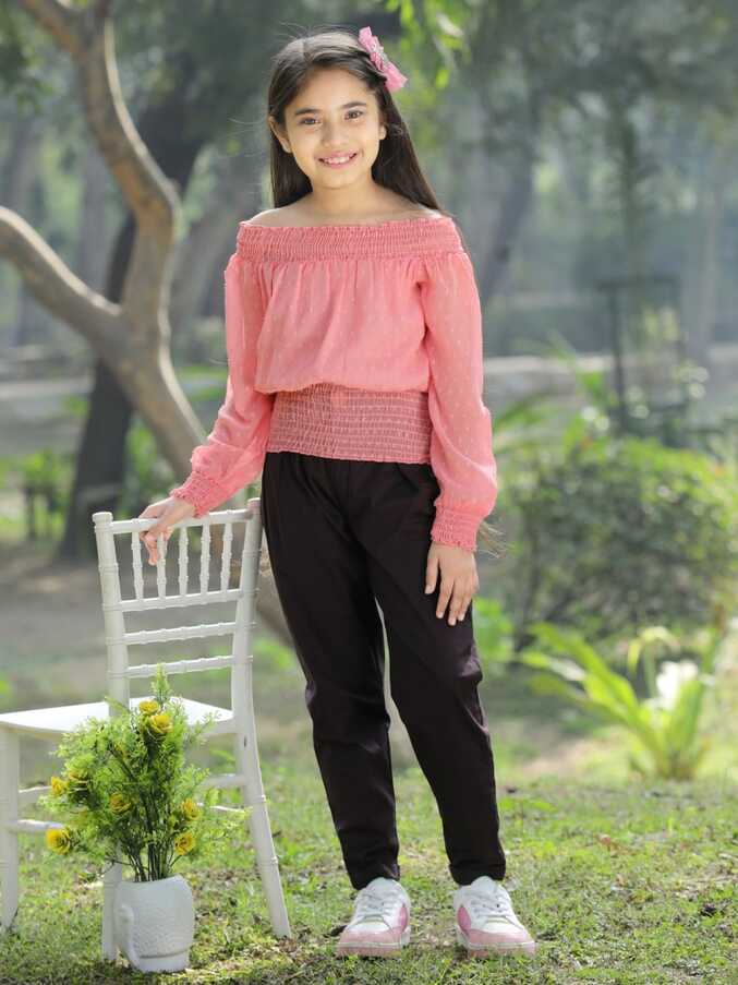 CUTIEKINS Girls Casual Top Trouser Price in India - Buy CUTIEKINS ...