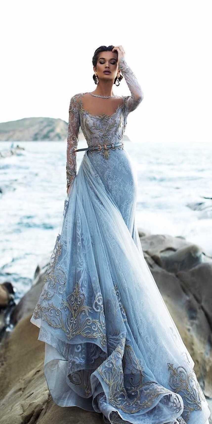 Can I wear a blue dress to my own wedding? I am the bride. - Quora