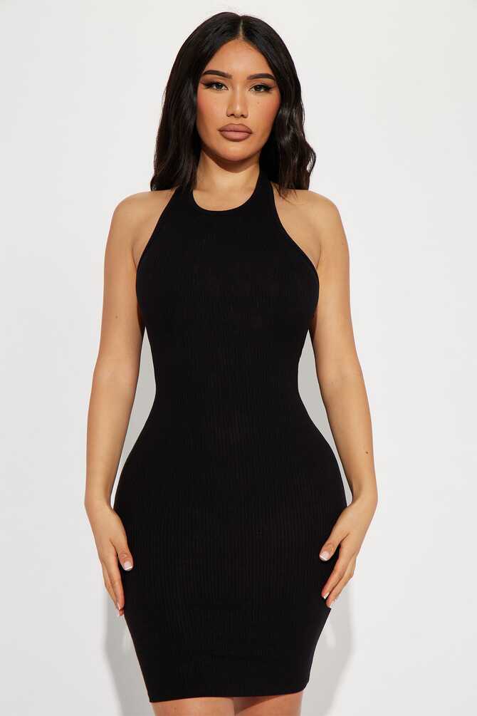 Casual Hottie Mini Dress - Black | Fashion Nova, Dresses | Fashion ...