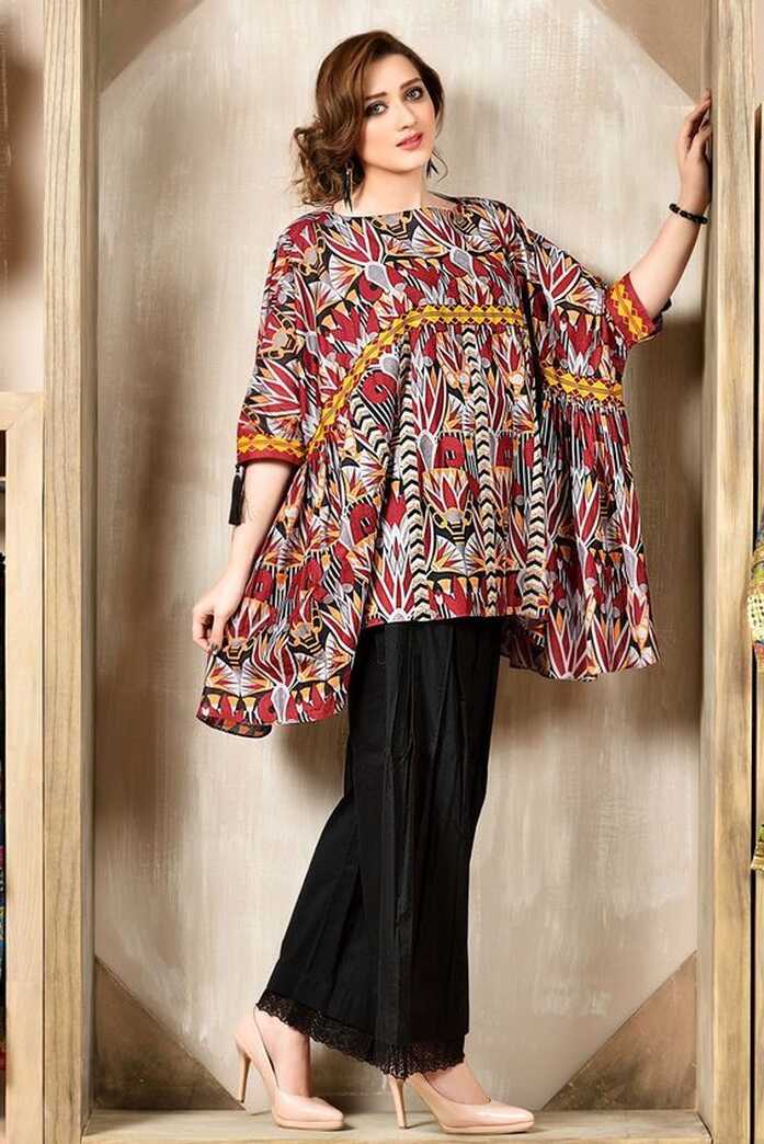 Casual Jhabla &amp; Short frock designs 2020