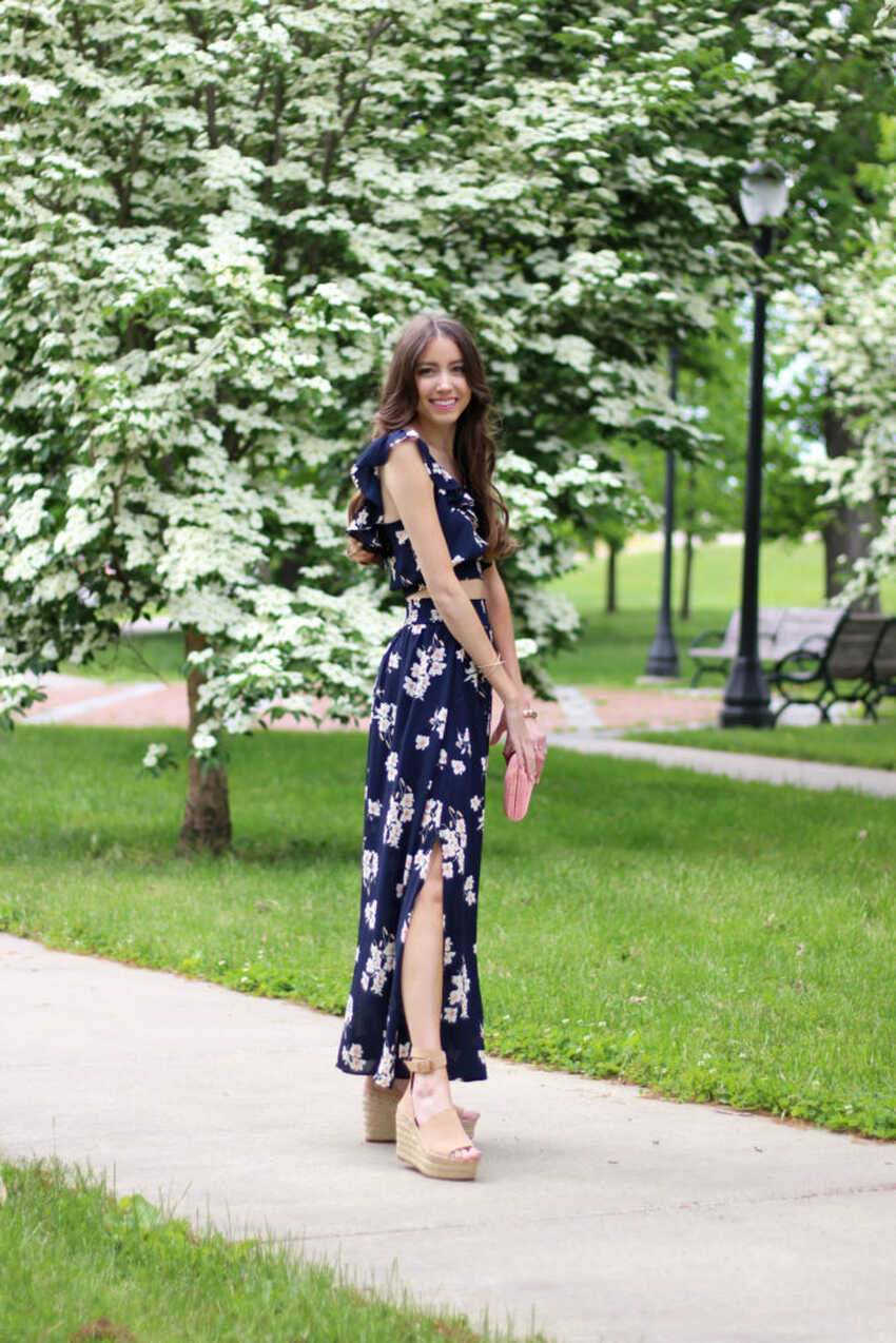 Casual Two-Piece Summer Maxi - Lace &amp; Lashes