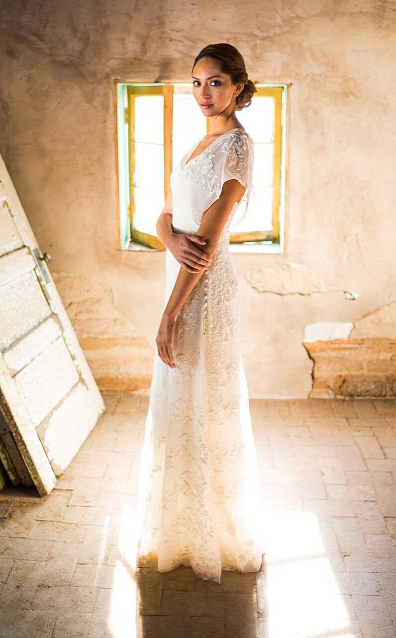 Casual Wedding Dress, Simple Wedding Dress, Backyard Wedding Dress ...