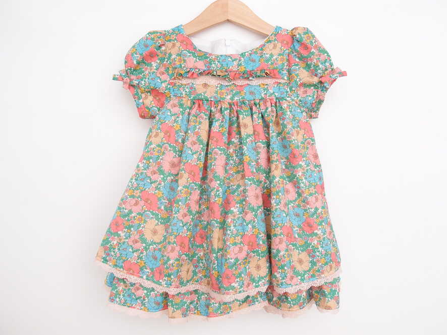 Charlotte Girl Dress Made With Liberty Fabric - Diana Louise