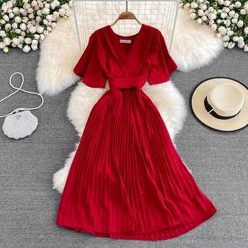 Chic korean long sleeve dresses new fashion In A Variety Of ...