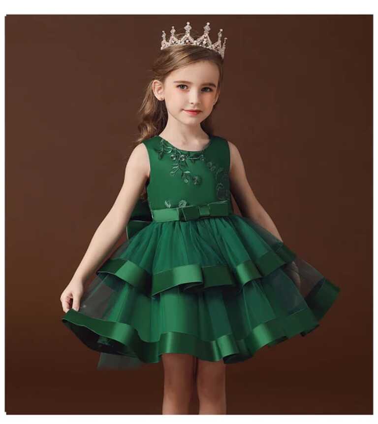 Children&#39;s Dress New European and American Gauze Fluffy Skirt ...