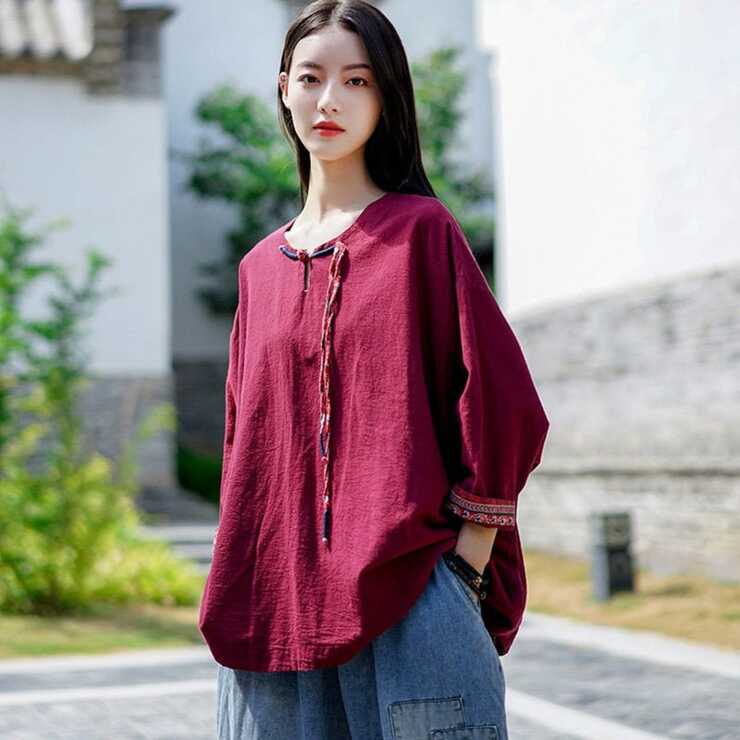 China Tang Suit Girl&#39;s Top, Modern Chinese Hanfu Style, Liziqi ...