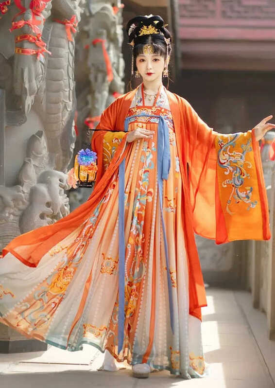 Chinese Hanfu - Tang Dynasty Style – NewMoonDance