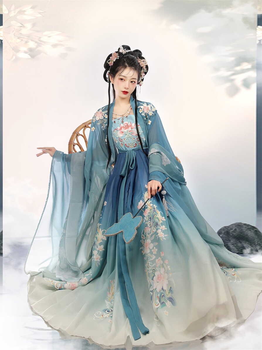 Chinese Tang Dynasty Hanfu Folk Dance Costume for Egypt | Ubuy