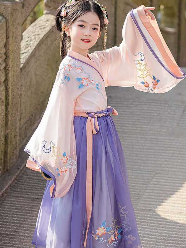 Chinese Traditional Dress For Girls Cosplay Stage Performance Wear ...