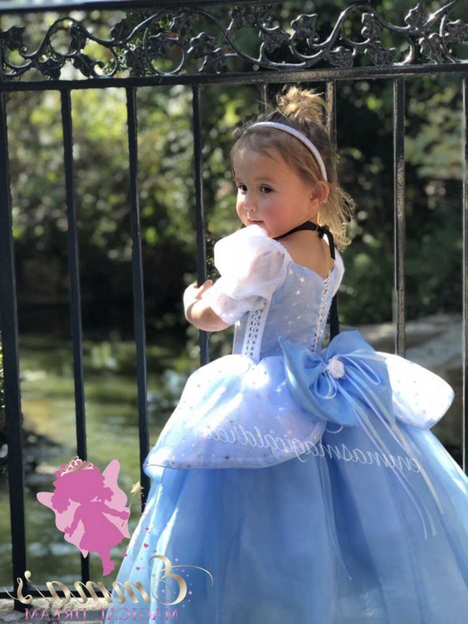 Cinderella Dress 4 Piece Set With Detachable Ribbon Pin - Etsy