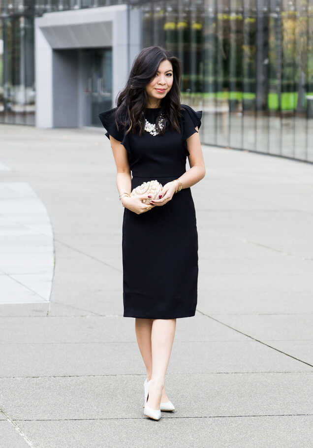 Classic Black Dress | Just A Tina Bit