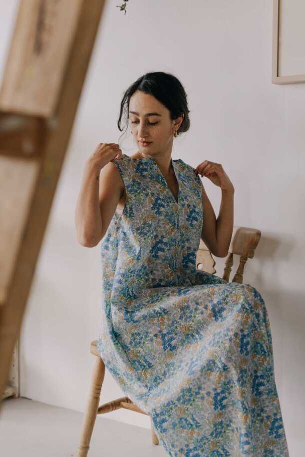 Conscious Womenswear | Esse | Organic Cotton Maxi Dress in Summer ...