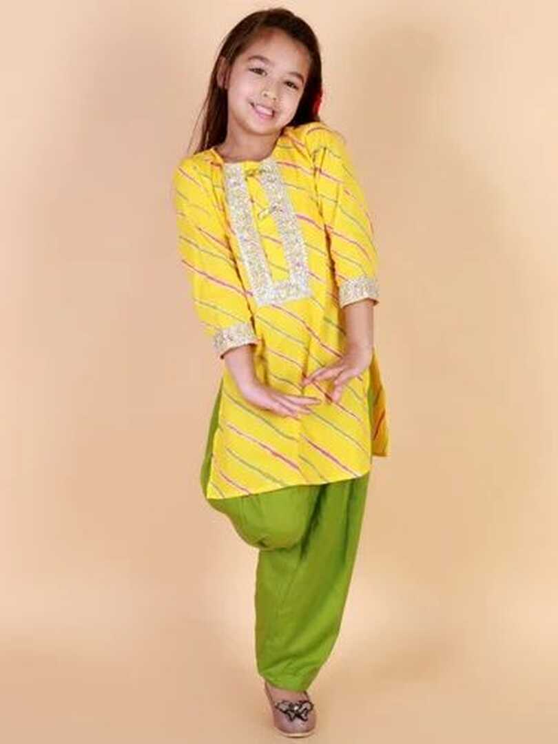 Cotton Girl Salwar Kurti Set, Stitched at Rs 540/piece in Mumbai ...