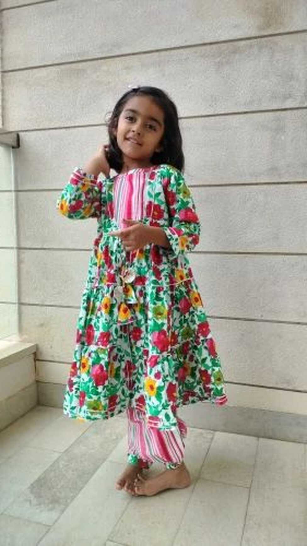 Cotton Kids Designer Dresses at Rs 635 in Jaipur | ID: 2851927656633