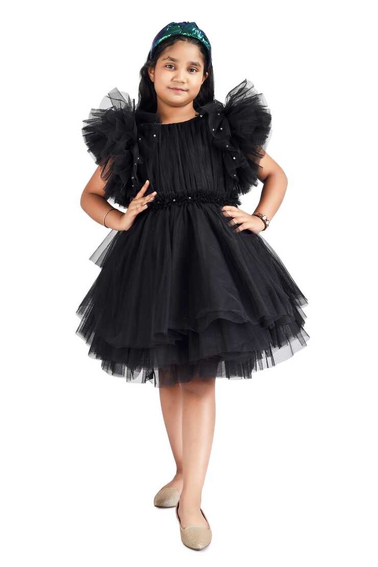 Cotton Kids Short Black Dress, Age Group: 6- 12 Months at Rs 999 ...