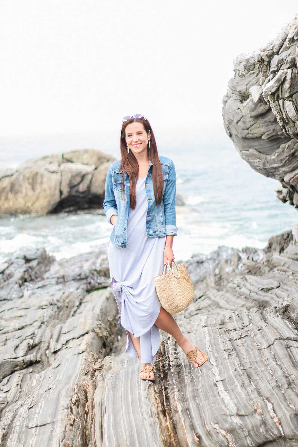 Currently Wearing: The Comfiest Gray Maxi Dress for Summer