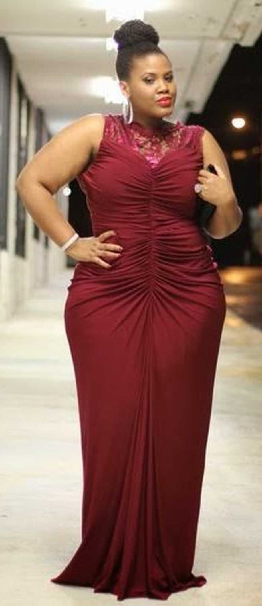 Curvy black tie look | Curvy girl fashion, Plus size fashion ...