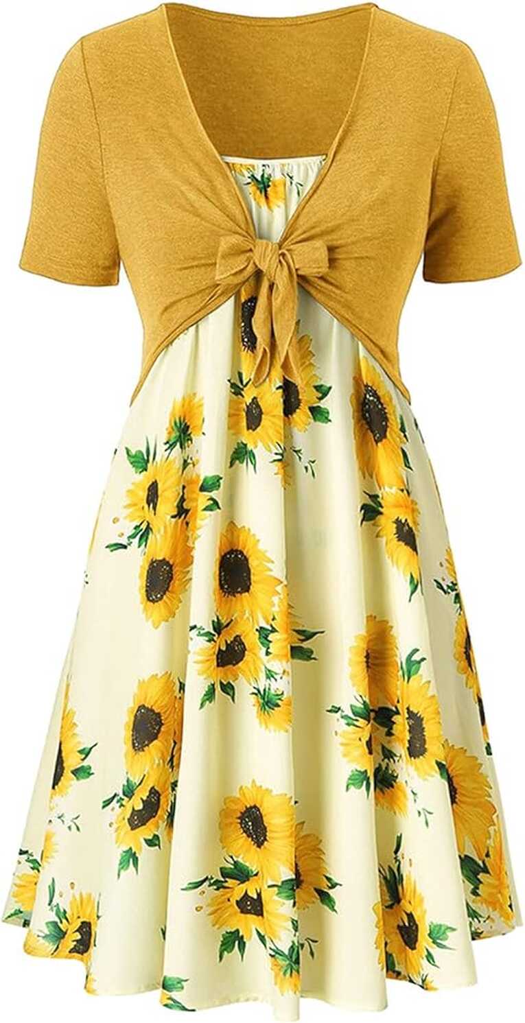 Cute Dresses for Girls 10-12 Years Old Summer Casual Womens ...