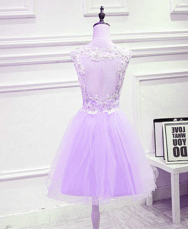 Cute Lavender Teen Girls Formal Dresses, Beautiful Party Dress ...