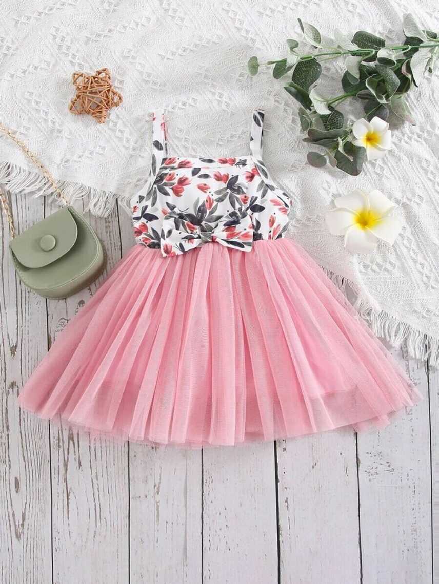 DHARMIKAAY TRENDZ Baby Girls Mini/Short Casual Dress Price in ...