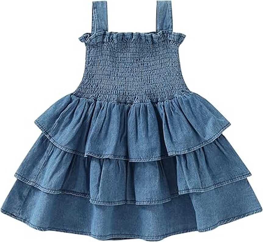 DSORVICD Toddler Baby Kids Girl Denim Dress ... - Amazon.com