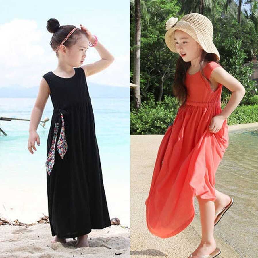 Daughter Clothes Summer Dress Girl 7 Years Girl Size 8 Dresses 10 ...