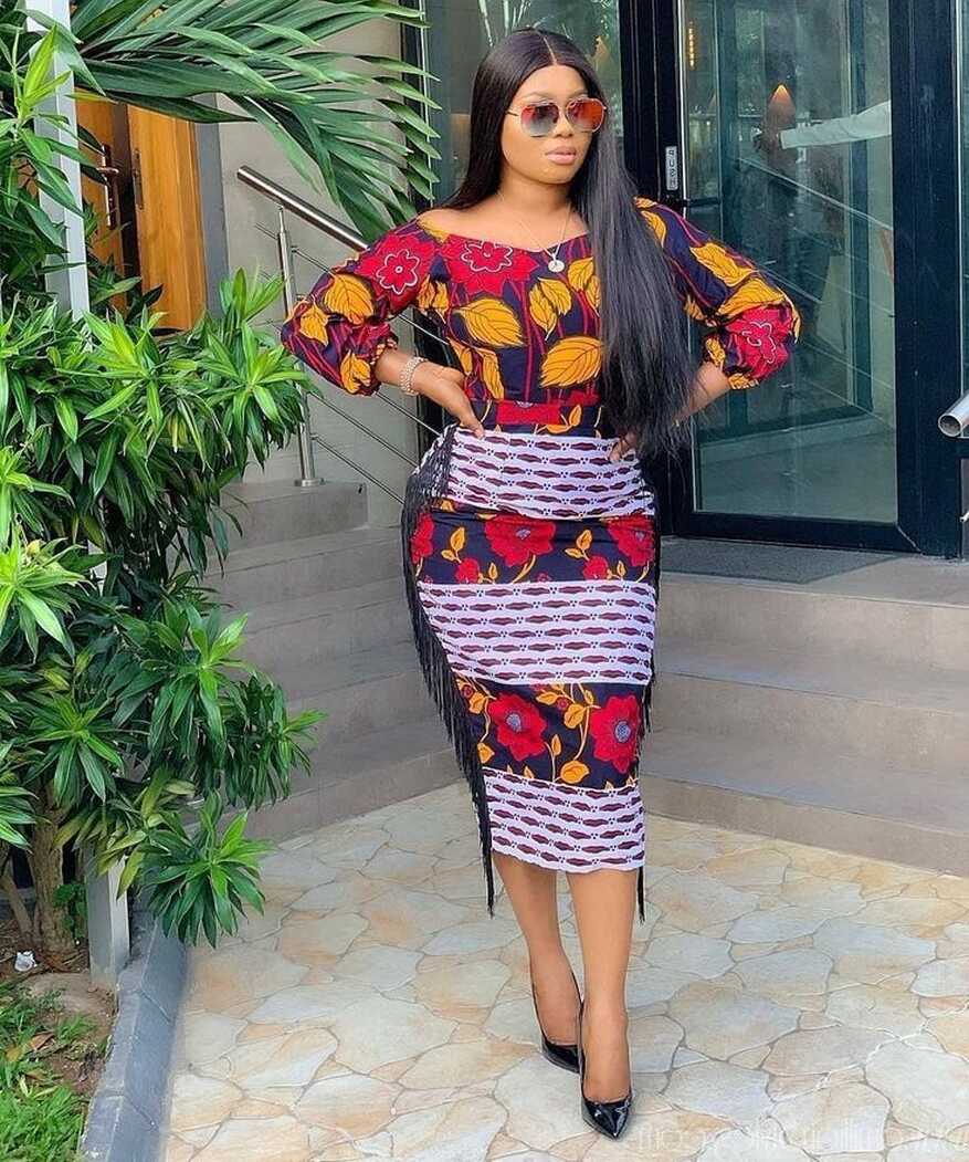 Dazzling Ankara Short Gowns for Wedding 2020/2021