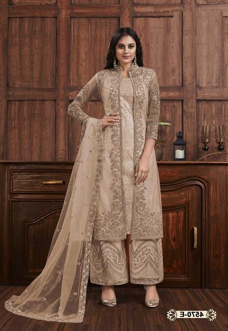 Delisa Embroidered Koti Style Salwar Kameez Indian India | Ubuy