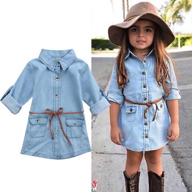 Denim Baby Dress