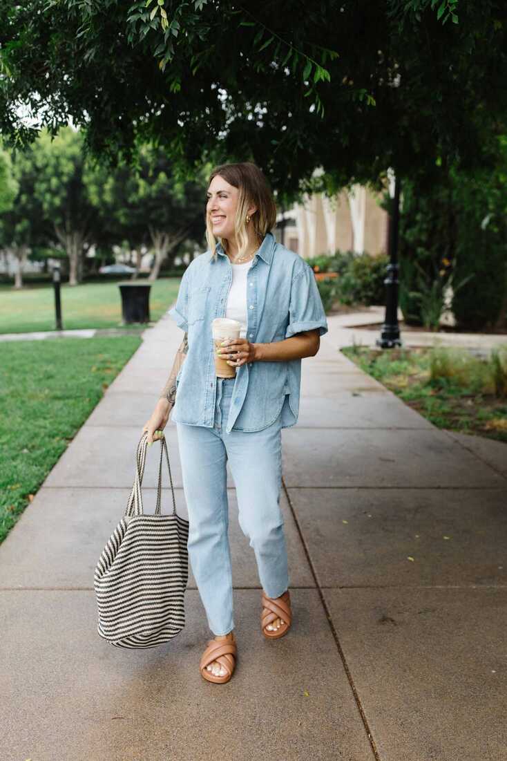 Denim Outfits Are Trending In A Big Way — This Is My Go-To - The ...