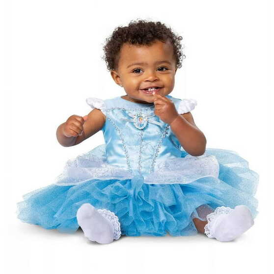 Disney Baby Girls Infant Cinderella Tutu Dress With Cameo Costume ...