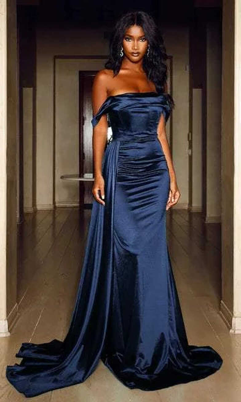 Dream Blue Evening Dress| Evening Dresses – D&amp;D Clothing