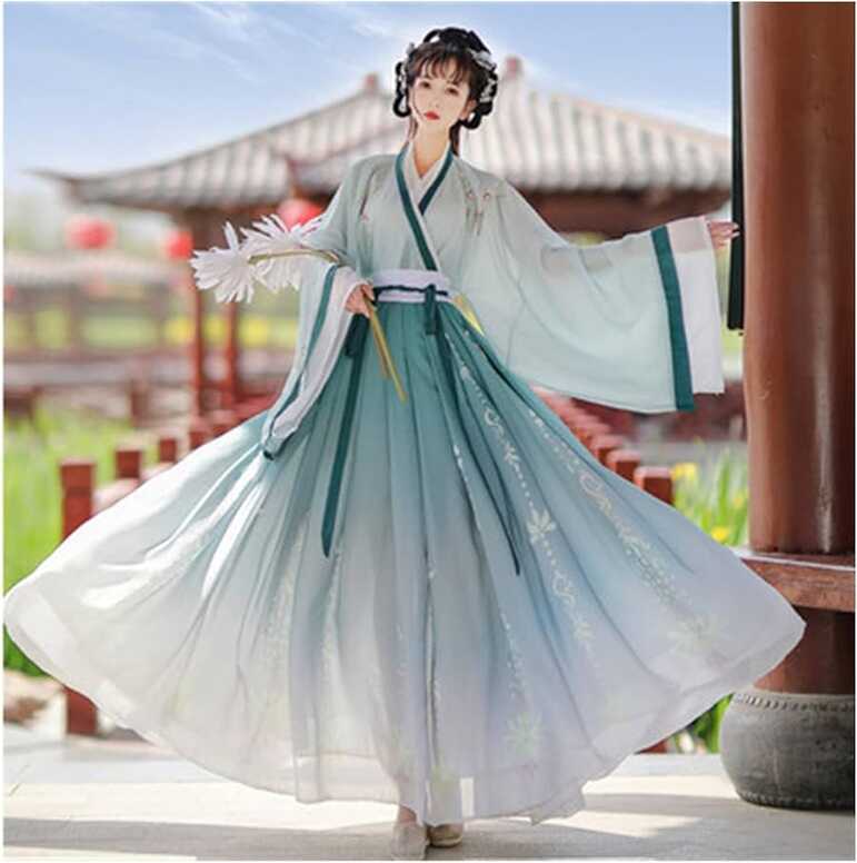 Dress Hanfu Women Chinese Traditional Stage Dance Dress Female ...