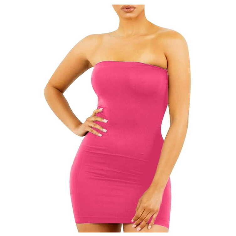 Dresses for Women 2024 Night Party Club Sexy Strapless Ruched ...