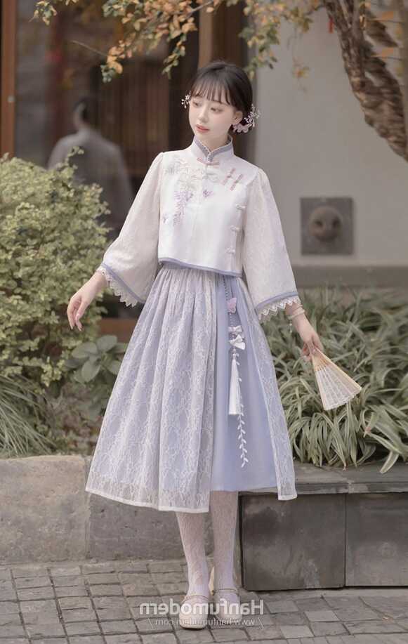 Elegant Chinese-Style Chic Dress for Women - Hanfumodern