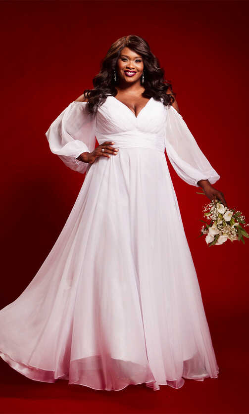 Elegant Formal Wedding Dress Plus Size Selection | Sydney&#39;s Closet