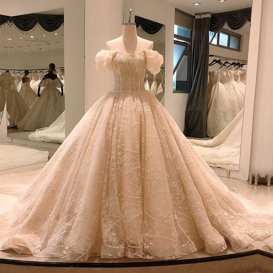 Elegant Princess Jaz Gown – Sandra&#39;s Bridal Collection