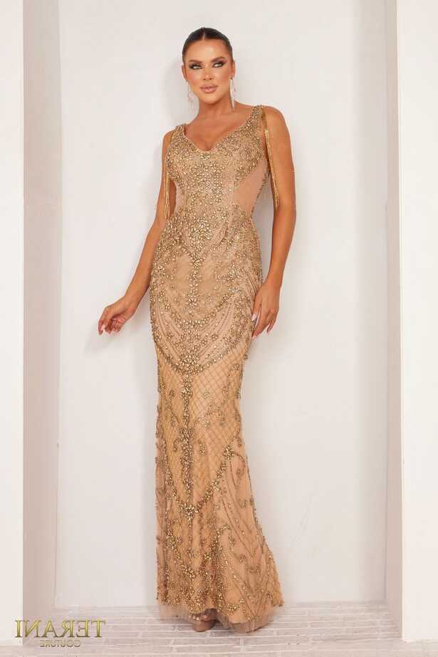 Elegant Rose Gold Dress - Shop on Pinterest