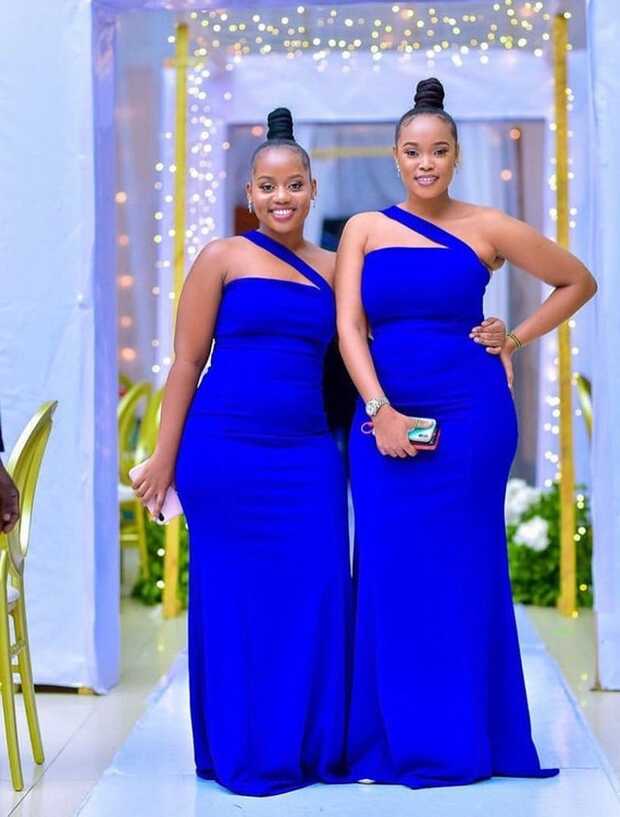 Elegant Royal Blue Wedding Guest Dress, Bridesmaid Dresses for ...