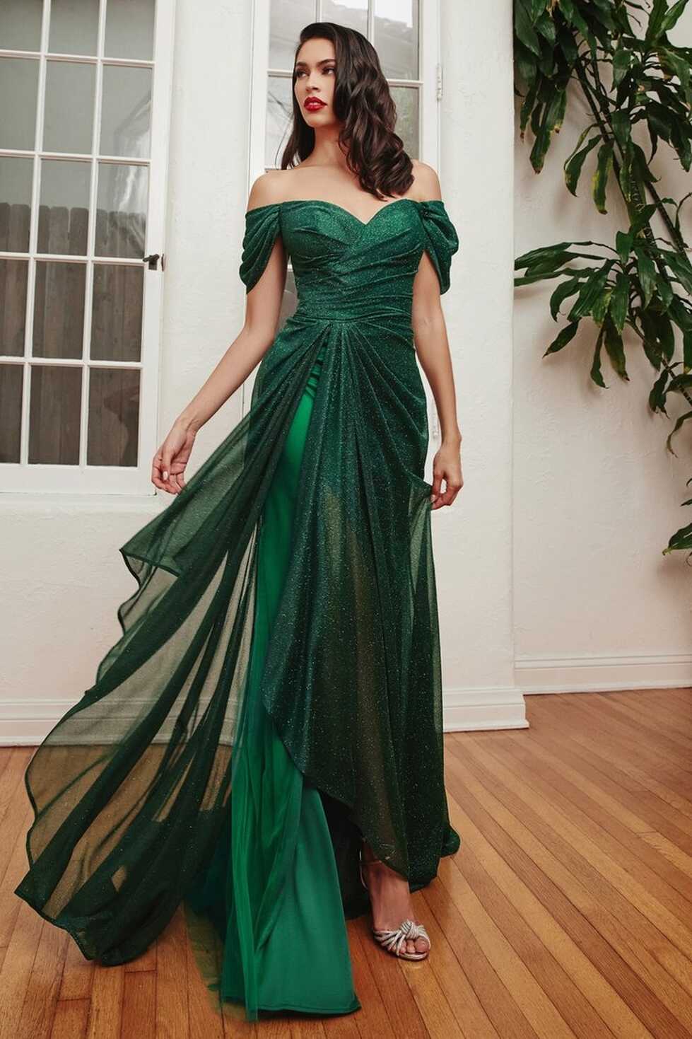 Emerald Mother of the Bride Gown- CD878 — Danielly&#39;s Boutique