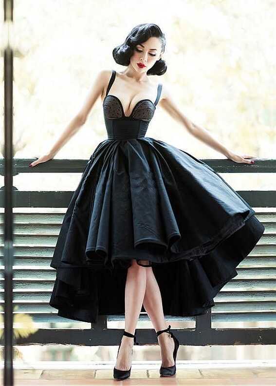 Emo Prom Dresses - I Want It Black